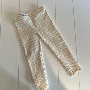 Tea brand leggings with glitter stripe